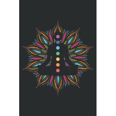 Imagem de Colorful Mandala Chakra Zen Yoga Buddhist: Lined Journal & Diary for Writing & Notes for Girls and Women, Memo Diary Subject Notebooks Planner, 6"x9"