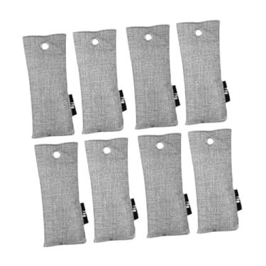 Imagem de Wswqop Conjunto de sacos desodorizadores de geladeira, sacos purificadores, multiuso, purificadores de ar naturais, removedor de cheiro para sala de estar, 8 Sacos