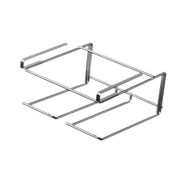 Imagem de IEUDNS Suporte pote tampa rack acessórios de cozinha pote tampa organizador rack pote pan tampas titular para armário cozinha bakeware, Sob O Rack Do Gabinete