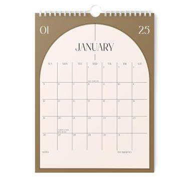 Imagem de Calendário 2023 - Calendário de parede vertical 2023 x 2023 funciona até junho de 2024 - Planejamento fácil com o calendário 2023 - Calendário de parede estético mensal 2023-2024 - Karto - Boho Color