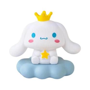 Imagem de Abajur Nuvem Hello Kitty Kawaii com LED - Luminária de Cabeceira Sanri
