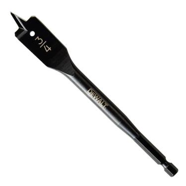 Imagem de Broca Chata Para Madeira 3/4" x 6" DW1578 Y DeWalt - Unica Unico
