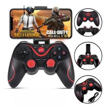 Imagem de Controle Gamepad Joystick Celular Bluetooth Android Jogos Pc - Altomex