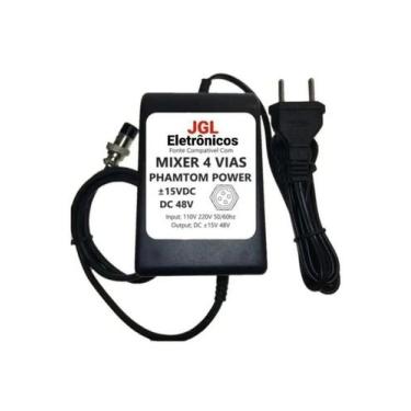 Imagem de Fonte Carregador 15V 48V Mesa Mixer Som Arcano Arm Sbk Usb
