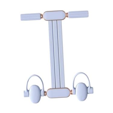 Imagem de UGPLM Sente -se da banda de resistência do pedal, corda de tensão confortável SITUP UP PULL EX EXERCÊNCIO de EXERCÊNCIA para ESPORTE ESPORTIVOS de ARMO de, Azul