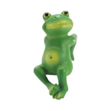 Imagem de Gralara Arte de Novidade de Resina Estatueta de Sapo de Sapo, Style B, Tamanho real
