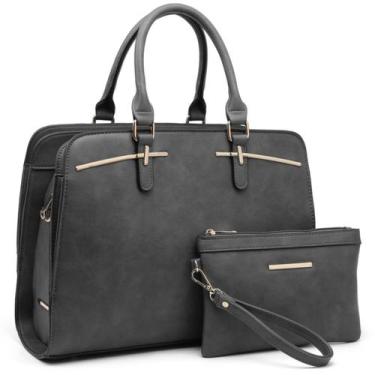 Imagem de Bolsa Dasein Fashion Fashion Women Fashion, conjunto de 2 peças com ca