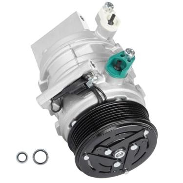 Imagem de ILONPA Compressor de Ar Condicionado AC com Embreagem para Nissan March Micra Note Versa Note 1.6 1.6L 2012-2019, Nissan Tiida 1.6 1.8 1.6L 1.8L 2016-2018