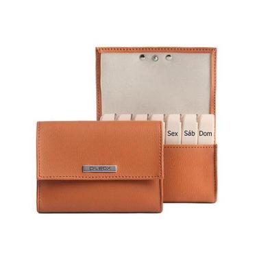 Imagem de Porta Comprimidos PILBOX Liberty, Castanho