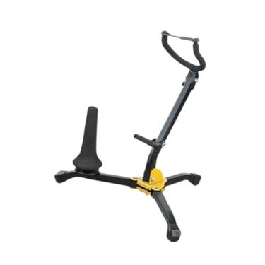 Imagem de Dynwave Suporte de saxofone, suporte para tripé, suporte de saxofone portátil, suporte sax tenor para concerto, show de palco