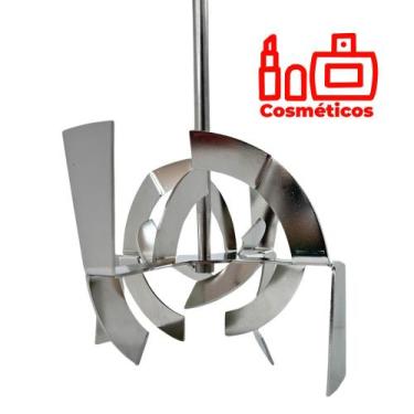 Imagem de Homogeneizador de Cosméticos Helicoidal 160mm com Haste de 350mm em Aç