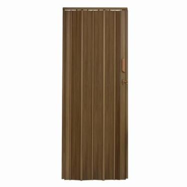 Imagem de Porta Sanfonada de PVC 72x210cm Zapinplast, Imbuia