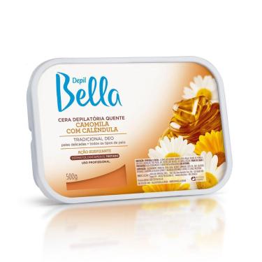 Imagem de Depil Bella Cera Depilatória Camomila com Calêndula 500g