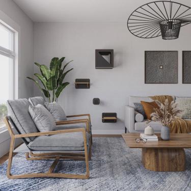 Imagem de Prateleira para Gatos Lion - Tamanho Grande A 19cm x C 38cm x P 23,5cm