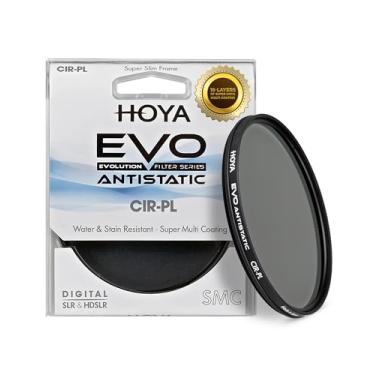Imagem de Filtro polarizador circular CPL antiestático Hoya Evo, 105 mm, repelente de poeira, manchas, água, moldura de filtro de perfil baixo