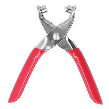 Imagem de Conjunto de Alicates para Furos de Ilhós Akozon, Kit de Alicates para Rebites Com Ilhós de Metal Multiuso Com 100 Peças de Botões de 4 Mm para Projetos de Couro, Tecido e Acrílico