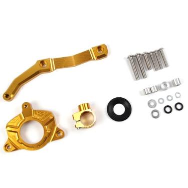 Imagem de Suporte estabilizador de amortecedor de direção para Kawasaki Z1000 2010-2013, acessórios de motocicleta dourado