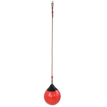 Imagem de Balanço B Inflável 29cm/11,4 pol. Vermelho Sm Com Corrente de Corda para Jardim Interno e Externo - Acessório de Esportes Ao Ar Livre para Experiência de Balanço F