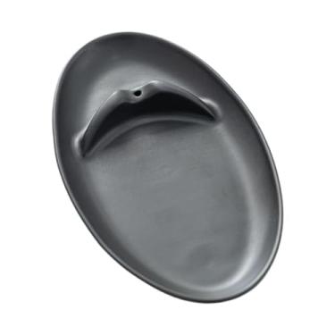 Imagem de Ｂｅｓｇａ Titular de incenso para palitos de ornamento de mesa resistente peça central de presente de castiça, Preto