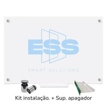 Imagem de Lousa de vidro branca 2,00 x 1,20 - Propria