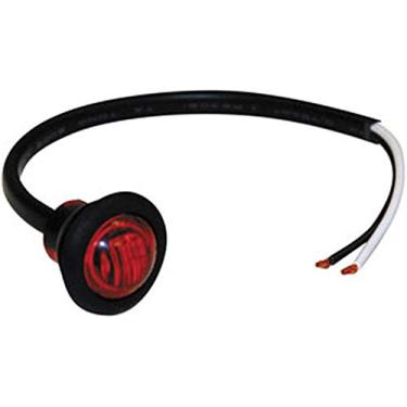 Imagem de Global Industrial 5627513 3/4" Marcador LED vermelho-claro