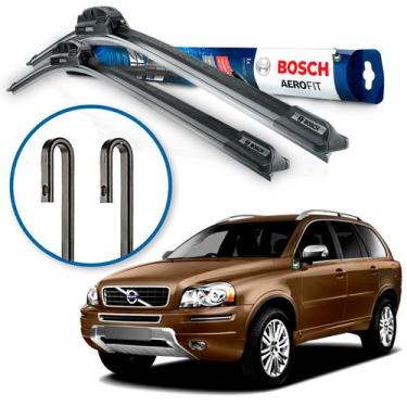 Imagem de Par Palheta Limpador Parabrisa Bosch Volvo XC90 2002 2003 2004