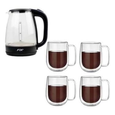 Imagem de Chaleira Elétrica de Vidro Transparente 1,8 L - Wincy - Kadê