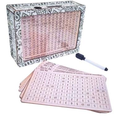 Imagem de Cofre Guardar Dinheiro Woodbox Japones Kakebo Desafio Dinhei - Indústr