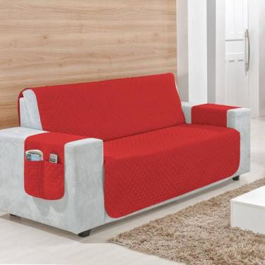 Imagem de Capa Protetora Para Sofá Quatro Lugares Avulso Tamanho King Matelado R