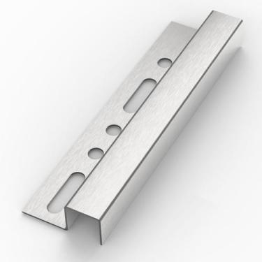 Imagem de Filete Perfil Metálico Soleira Inox 304 Escovado 90cm Forte - AFN META