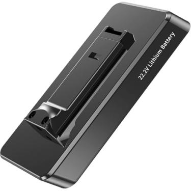 Imagem de Bateria de Aspirador de Pó sem Fio, Pacote de 6 Células Destacáveis ​​de 2200 mAh, Bateria de Lítio Recarregável Original, Adequada Apenas para EV-696 Pro