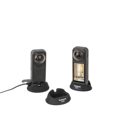 Imagem de YUULNMOP Base de silicone para acessórios Insta360 X 5 X4, suporte de carro e suporte de mesa antiderrapante suporte de câmera base de suspensão estabilizador adaptador para Insta 360 X5 (versão de