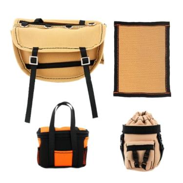 Imagem de NMNRC 3Pcs RC Simulation Decoration Luggage Bag Kit for 1/10 Trx4 Trx6 Axial SCX10 II III Redcat Gen7 Gen8 RC4WD HSP HPI RC Crawler Car Upgrades Part