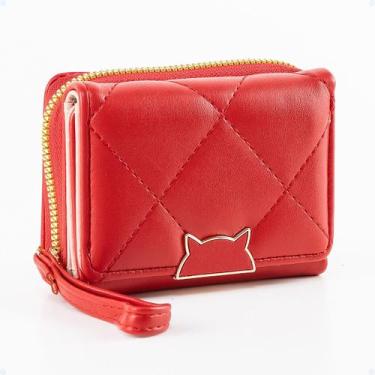 Imagem de Carteira Pequena Porta Cartões Feminina Documentos E Moedas - Hxt, Ver