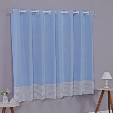 Imagem de Cortina Baby 2 Metros Quarto de Bebê Infantil Menino Menina Varão Simples