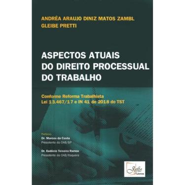 Imagem de Aspectos atuais do direito processual do trabalho