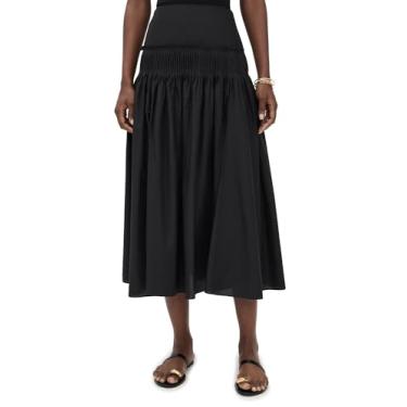 Imagem de Theory ACCDN Yoke SK feminina, Preto, 38