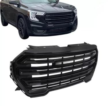 Imagem de Grade de para-choque de carro tiras decorativas grade de corrida peça modificação grade de para-choque dianteiro para terreno 2022-2023 parte externa