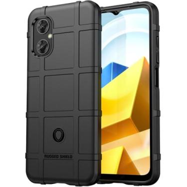 Imagem de Capa Case Xíaomi Poco M4 5G e Mi Poco M5 4G (Tela 6.58) Rugged Shield Anti Impacto (Preto)