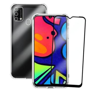 Imagem de Kit Capa Anti Impacto e Película De Vidro 3D 9D Para Samsung Galaxy M21S