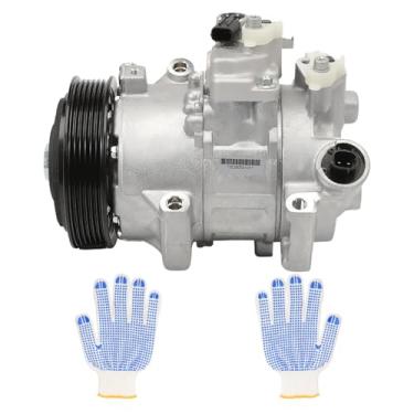 Imagem de Compressor de ar condicionado com embreagem para Corolla 2011-2013 L4 1.8L 2.4L, Matrix 1.8L 2013, 178322, 8831002710, 8831002711, Compressor AC