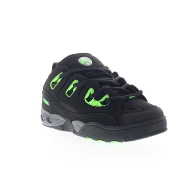 Imagem de Osiris Tênis de skate masculino D3 E, Preto/Carvão/Verde, 37