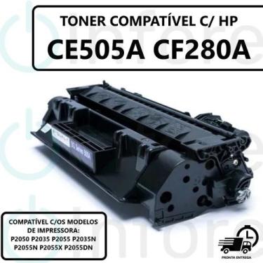 Imagem de Toner Compatível Ce505a Cf280a Para P2035 P2055 M425 M401 - Premium, C