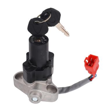 Imagem de AYNEFY Ignition Switch Cylinder Lock Tecla Definida para XVS400C Drag Fit para Star Classic, Tecla de Starter de Desempenho Melhorado, para XVS1100 Drag Fit for Star