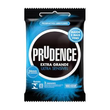 Imagem de Preservativo Prudence, Opaco, Pacote de 3