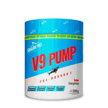 Imagem de V9 Pump Pré Workout 300g - Shark Pro, Energético