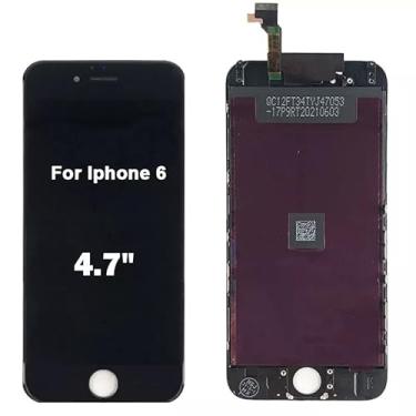 Imagem de Tela LCD 4.7 Polegadas com Touch Screen para iPhone 6G, Retina IPS, 750x1334 Pixels, Branco