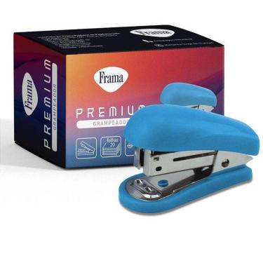 Imagem de Grampeador Mini Para 20Fls 26/6 Azul 6,4Cm