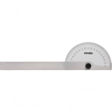 Imagem de Transferidor De ângulos Goniômetro 0-180 Graus Aço Carbono -