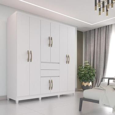 Imagem de Roupeiro master 8 portas - branco - IMOP